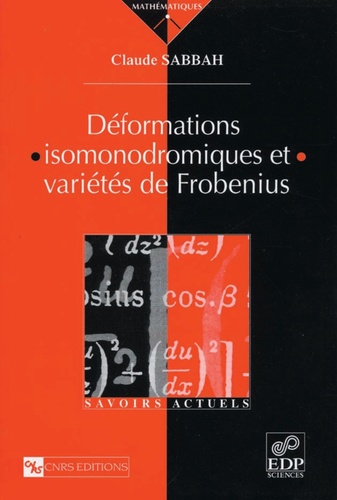 Deformations Isomonodromiques Et Varietes De Frobenius