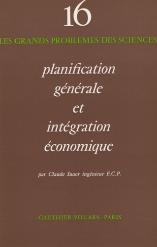 Planification générale et intégration économique