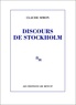 Claude Simon - Discours de Stockholm.