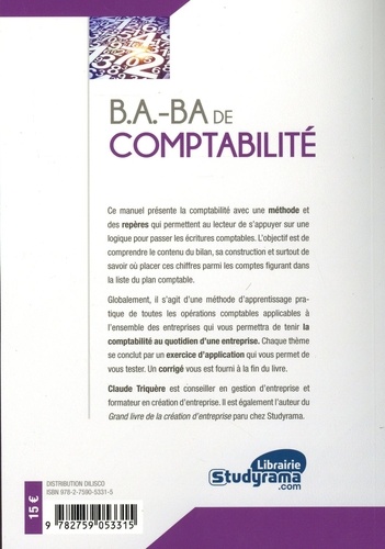 B.A.- BA de comptabilité  Edition 2024