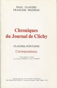Chroniques du journal de Clichy