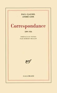 Correspondance 1899-1926