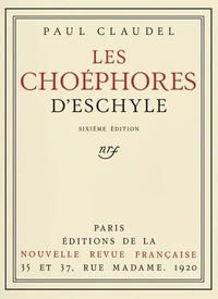 LES CHOEPHORES D'ESCHYLE