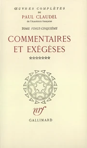 Oeuvres Completes. Tome 25