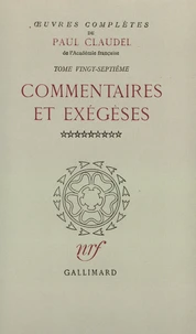 Oeuvres Completes. Tome 27