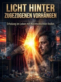 Licht hinter zugezogenen Vorhängen