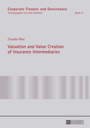 Claudia Max - Valuation and Value Creation of Insurance Intermediaries.
