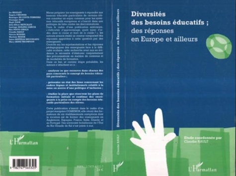 Claudie Rault - Diversité des besoins éducatifs : Des réponses en Europe et ailleurs.