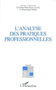 L'analyse des pratiques professionnelles
