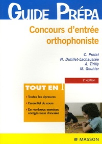 Claudine Protat et Nelly Dutillet-Lachaussée - Concours d'entrée Orthophoniste.