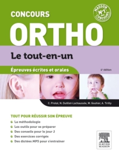 Concours Ortho. Epreuves écrites et orales 4e édition