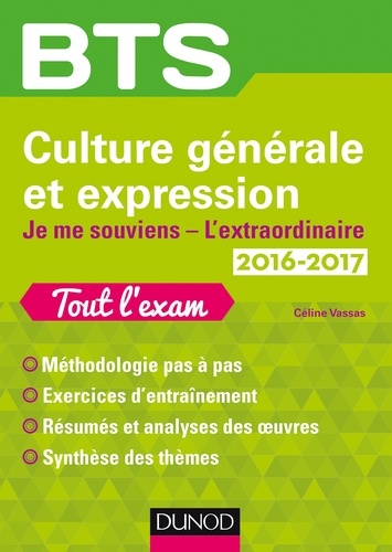 Claudine Vassas - Culture générale et Expression BTS - Tout l'exam.