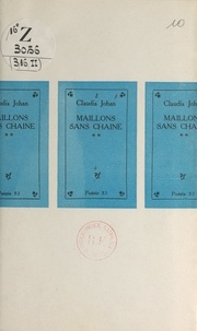 Claudis Johan - Maillons sans chaîne (2).