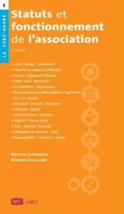 Statuts et fonctionnement de l'association - 4e éd.