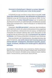 Le football, un acteur educatif ?