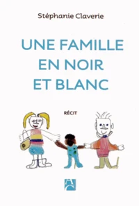 Une famille en noir et blanc