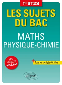 Maths Physique-Chimie Tle ST2S