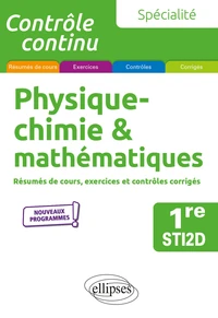 Spécialité Physique-chimie & mathématiques 1re STI2D