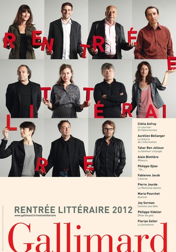 La rentrée littéraire Gallimard 2012. Extraits