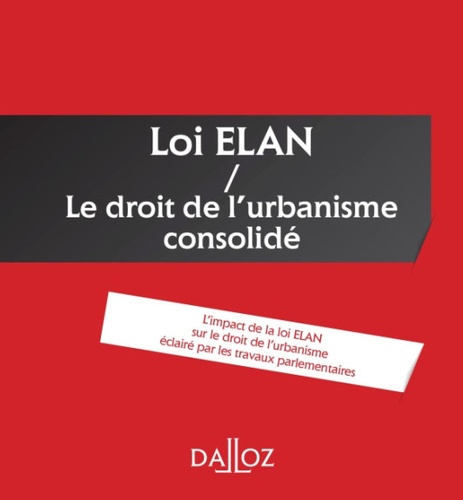 Loi Elan/Droit de l'urbanisme