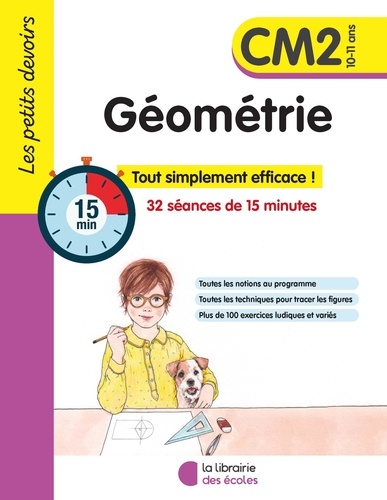 Géométrie CM2. Tout simplement efficace ! 32 séances de 15 minutes