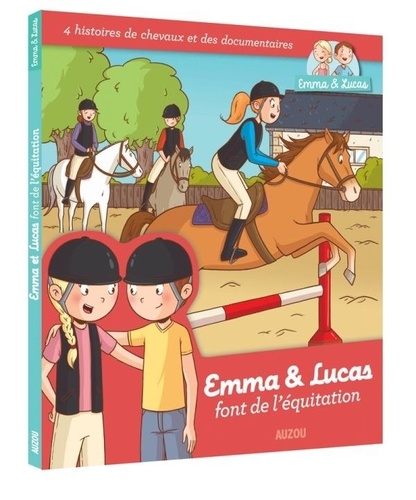 Emma & Lucas font de l'équitation