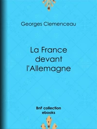 La France devant l'Allemagne