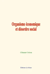Organisme économique et désordre social