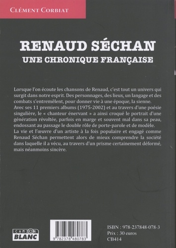 Renaud Séchan. Une chronique française