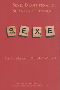 Sexe, droit pénal et sciences forensiques