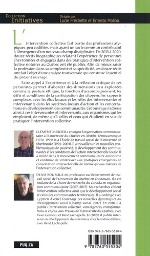 Intervention collective et développement des communautés. Ethique et pratiques d'accompagnement en action collective