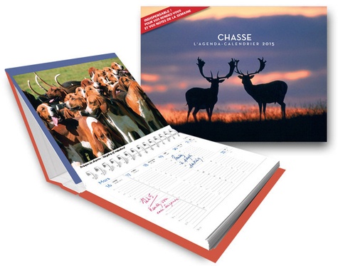 Chasse. L'agenda-calendrier 2015