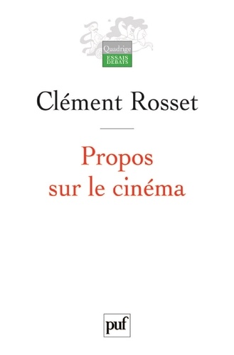 Propos sur le cinéma