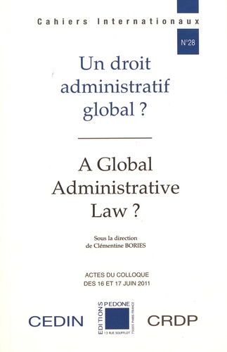Un droit administratif global ?