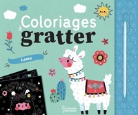 Coloriages à gratter les lamas