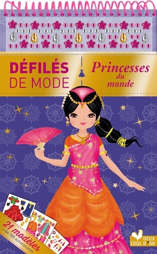 Princesses du monde. 21 modèles, + de 180 autocollants