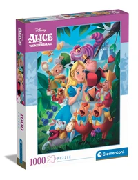 Puzzle Alice aux pays des merveilles (1000 pièces)