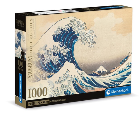 Puzzle MB 500 Pièces - Dauphins Dans La Vague - Occasion - Fabriqué En France