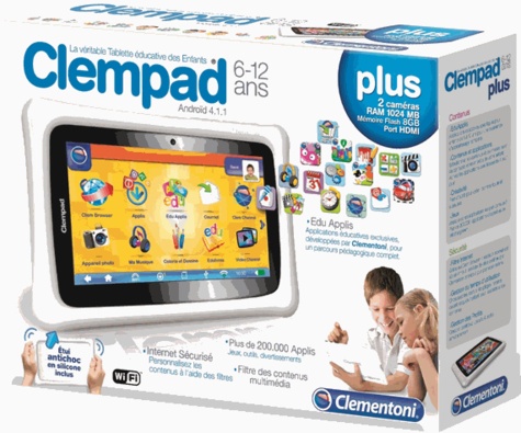 Tablette éducative Clémpad Plus