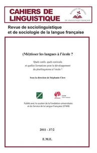 (Mé)tisser les langues à l'école ?