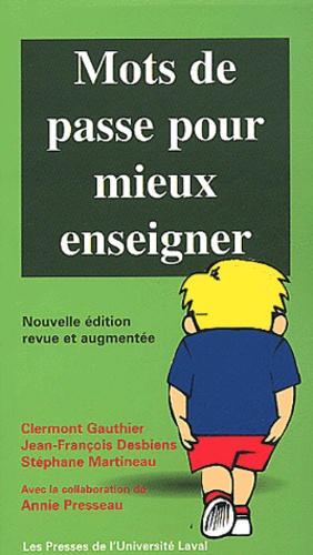 Clermont Gauthier - Mots de passe pour mieux enseigner.
