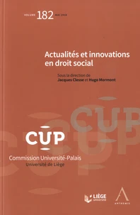 Actualités et innovations en droit social