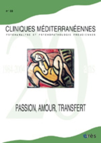 Patrick De Neuter - Cliniques méditerranéennes N° 69 - 2004 : Passion, amour, transfert.
