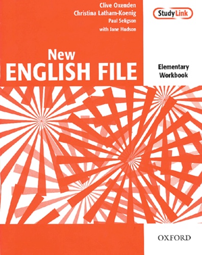 Clive Oxenden et Christina Latham-Koenig - New English File elementary workbook without key.