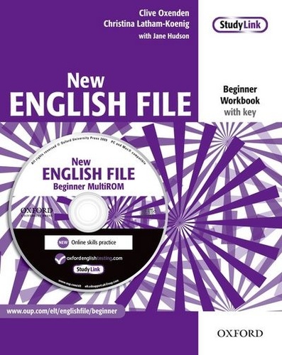 New English File. Beginner Workbook with key  avec 1 Cédérom