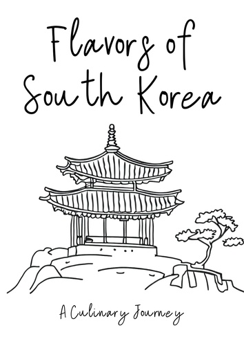  Clock Street Books - Flavors of South Korea: A Culinary Journey.