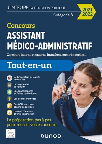 Clothilde Poppe et Martine Daigneau - Concours Assistant médico-administratif 2021-2022 - Concours interne et externe branche Secrétariat médical Catégorie B.