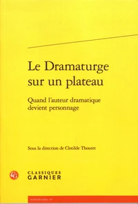 Le dramaturge sur un plateau