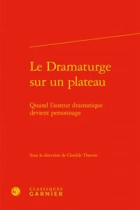 Le dramaturge sur un plateau