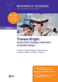 Travaux dirigés de biochimie, biologie moléculaire et bioinformatique